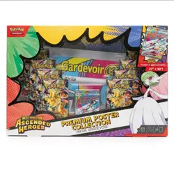 Pokemon TCG Ascended Heroes Sealed Premium Poster Collection Gardevoir - Image 1