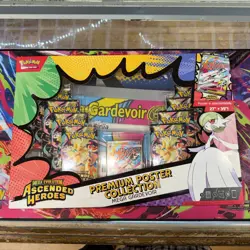 Pokemon Ascended Heroes GARDEVOIR Premium Poster Collection Box PRESALE - Image 1