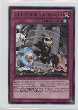 Ghostrick-Go-Round 1st Ed. YuGiOh Legacy of the Valiant #LVAL-EN074 - Image 1