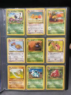 Part Complete Jungle Set Pokemon Cards Vintage Collection Bundle No Duplicates - Image 1