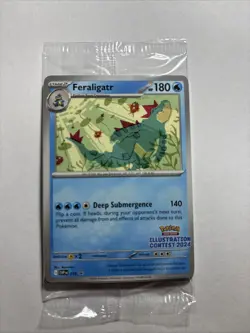 Pokemon TCG Illustration Contest 2024 Promo Cards SEALED - Image 1
