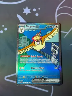 Pidgeot EX - 225/197 - Obsidian Flames - Special Illustration Rare LP TCG Card - Image 2