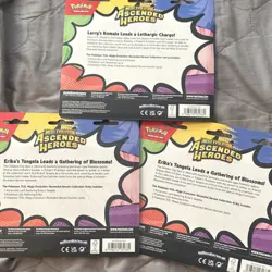 Pokemon Ascended Heroes Kit 3-Pack Promo Komala Tangela Cards English - Image 2