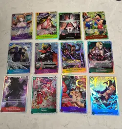 One Piece TCG Card Lot - SEC, Alt Art, SR, Foil Dons [English] [NM] - Image 2