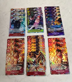 One Piece TCG Card Lot - SEC, Alt Art, SR, Foil Dons [English] [NM] - Image 5