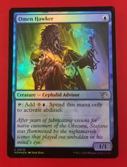 1x Omen Hawker | FOIL | March of the Machine | MTG Magic Cards - Image 3