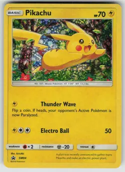 Pikachu - (General Mills) Promo Miscellaneous Cards & Products SM04 HP - Image 1