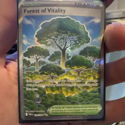 Pokemon Forest of Vitality 109/088 POR Trainer-Stadium Foil Rare Card - Image 1