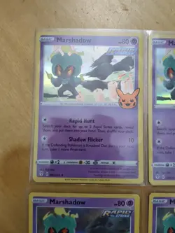 Pokemon Marshadow Trick Or Trade Holo Rare Card 080/203 NM LOT of 6 - Image 2