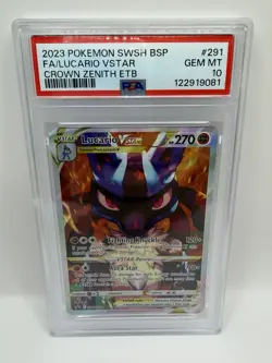 Lucario VSTAR SWSH291 SWSH: Sword & Shield Promo Cards Holo - Image 1