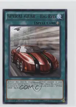 SPYRAL GEAR - Big Red 1st Ed. YuGiOh The Dark Illusion #TDIL-EN089 - Image 1