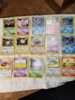 Vintage Pokemon Cards Lot Originals - Image 1