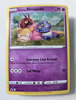 Galarian Slowpoke SWSH126 SWSH: Sword & Shield Promo Cards Holo Pokemon - Image 1