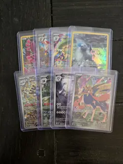 Pokemon Card Lot!! 8 Full Art Pokemon Cards! NM - Image 1