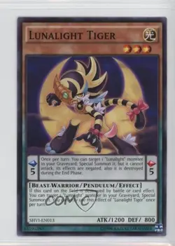 Lunalight Tiger Unlimited YuGiOh Shining Victories #SHVI-EN013 - Image 1