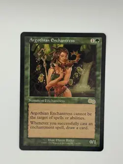 MTG Magic the Gathering Argothian Enchantress #234/350 English Ungraded NM - Image 1