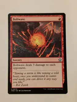 1x Boltwave, Foundations, Magic the Gathering, MTG NM - Image 1