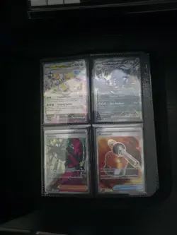 Pokemon Binder CARD lot 60 Cards Ex,Promos IRs, Trainers - Image 3