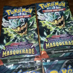 (Lot of 4) Pokemon Scarlet & Violet: Twilight Masquerade Booster Pack - Image 3