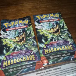 (Lot of 4) Pokemon Scarlet & Violet: Twilight Masquerade Booster Pack - Image 5