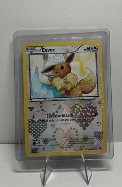 Eevee RC14/RC25 Legendary Treasures Radiant Collection Pokemon - Reverse Holo - Image 1