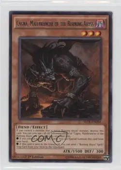Cagna Malebranche of the Burning Abyss 1st Ed. YuGiOh Secrets Eternity - Image 1