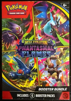 POKEMON Phantasmal Flames Booster Bundle (Factory Sealed) - Image 1