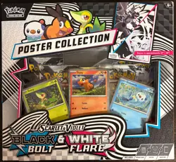 Pokemon TCG: Black Bolt & White Flare Poster Collection Factory Sealed Box - Image 1