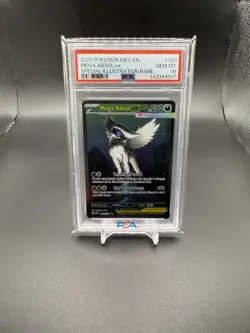 Pokemon Mega Evolution Mega Absol 180/132 Special Illustration Rare PSA 10 - Image 1