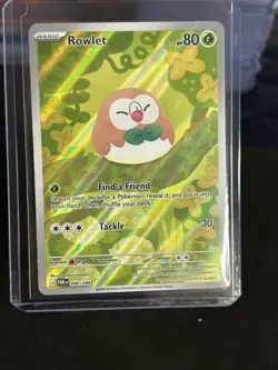 2026 Pokemon TCG Rowlet 090/088 2026 English 80 HP Find a Friend - Image 1