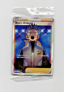 *Factory Sealed* Pokemon BOSS'S ORDERS Trainer SWSH251 Full Art Promo MINT-NM - Image 1