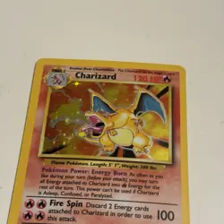 Pokemon TCG 1999 Base Set | Charizard 4/102 Unlimited MODERATELY PLAYED See Pics - Image 5