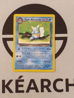 Pokemon Karte Dunkles Schillok 46/82 Team Rocket Set Pokemon Dark Wartortle - Image 1