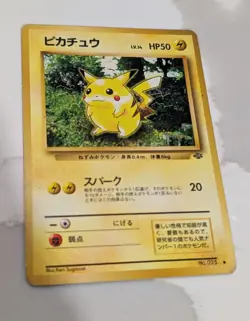 Pokemon TCG Japanese #25 Pikachu Rare Jungle - Image 1