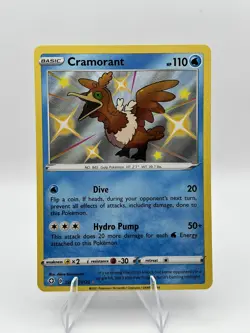 Cramorant ~ Pokemon Shining Fates ~ Shiny Vault Holo Rare SV030/SV122 - Image 1