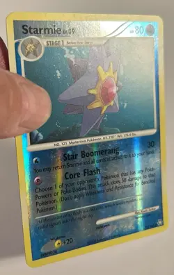 Pokemon TCG Starmie 71/146 Reverse Holo Legends Awakened LP - Image 2