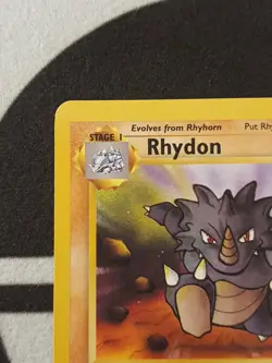 Pokemon Karte Rizeros 45/64 Dschungel Set 1999 Jungle Pokemon TCG Rhydon - Image 4