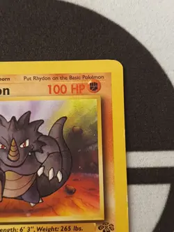 Pokemon Karte Rizeros 45/64 Dschungel Set 1999 Jungle Pokemon TCG Rhydon - Image 5