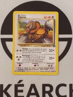 Pokemon Karte Tauros 47/64 Dschungel Set Jungle Pokemon NM - Image 1