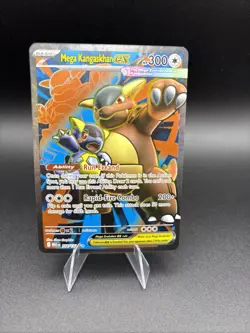 Mega Kangaskhan ex 164/132 Ultra Rare Mega Evolution Pokemon Near Mint - Image 1