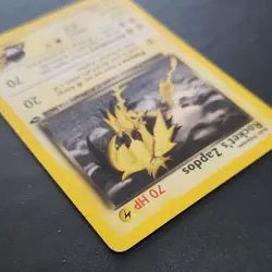 Pokemon Rocket's Zapdos Holo Rare 15/132 Gym Challenge English 70 HP Yoshida - Image 3