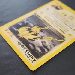 Pokemon Rocket's Zapdos Holo Rare 15/132 Gym Challenge English 70 HP Yoshida - Image 4