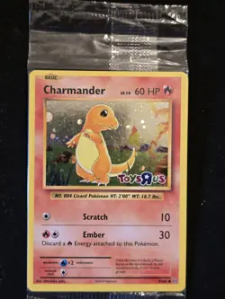 Pokemon Toys R Us Promo Charmander Holo SEALED 9/108 - Image 1