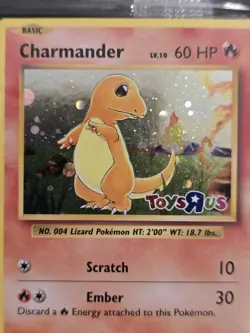 Pokemon Toys R Us Promo Charmander Holo SEALED 9/108 - Image 4