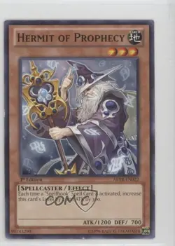 Hermit of Prophecy 1st Ed. YuGiOh Abyss Rising #ABYR-EN022 - Image 1