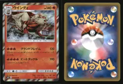 Arcanine 009/095 Rare Double Blaze Pokemon Japanese Japanese Holo Near Mint - Image 3