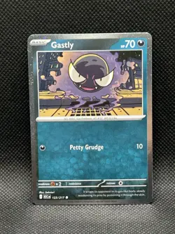 Pokemon Gastly 123/217 Ascended Heroes Cosmos Holo Promo - IN HAND - Image 1