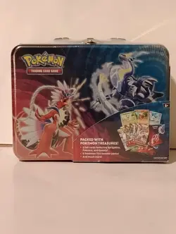 Koraidon & Miraidon Pokemon Collector's Chest Lunchbox Tins Fall 2023 - Image 1