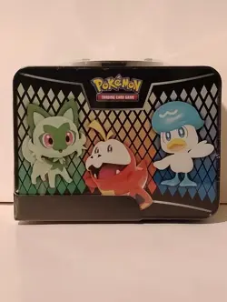 Koraidon & Miraidon Pokemon Collector's Chest Lunchbox Tins Fall 2023 - Image 2