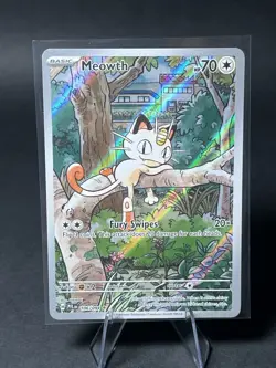Pokemon TCG Meowth Full Art 106/094 *Read Description* - Image 1